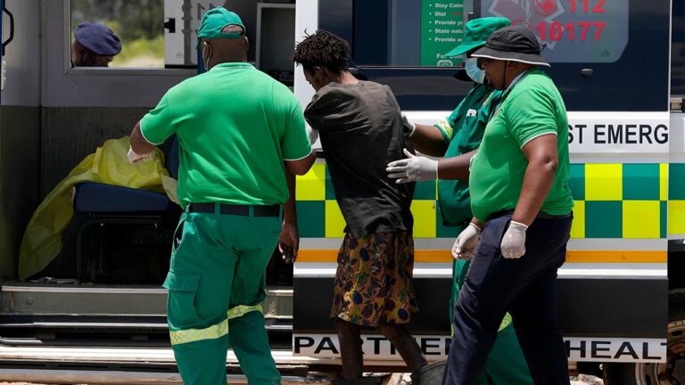 Dozens of survivors and dead were pulled from an abandoned South African mine, with hundreds trapped underground.