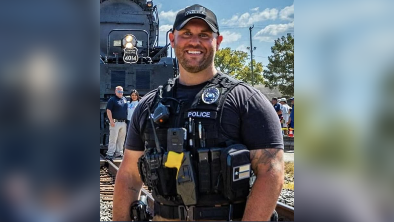 A Texas police officer, an Army vet, was killed in the line of duty during a car chase