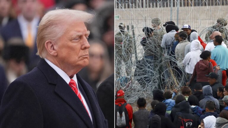 Trump to deploy troops to border, suspends Biden’s amnesty policies with one-day executive orders