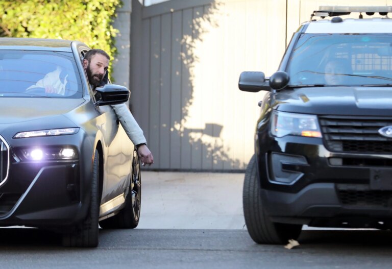 Ben Affleck Talks With Police About Security Outside Brentwood Home Two Days After FBI Visit