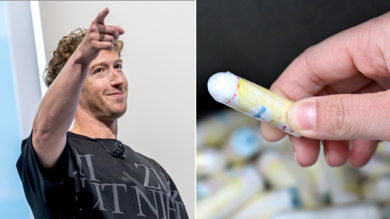 Metta Zuckerberg orders tampons removed from men’s rooms during post-election rally: report